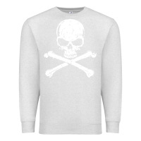 Oatmeal Heather pirates adults pirates skull crossbones beard Premium Sweatshirt - artisFamous