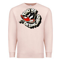 Pale Pink you're despicable Premium Sweatshirt - artisFamous