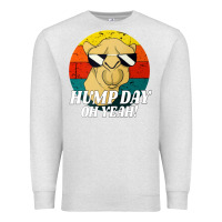Oatmeal Heather hump day Premium Sweatshirt - artisFamous