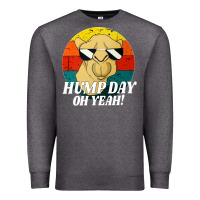 Charcoal Heather hump day Premium Sweatshirt - artisFamous