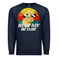 Navy hump day Premium Sweatshirt - artisFamous