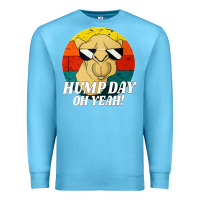 Ocean Blue hump day Premium Sweatshirt - artisFamous
