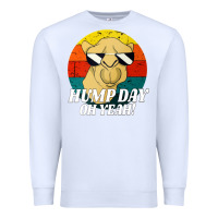 White hump day Premium Sweatshirt - artisFamous