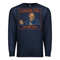Navy LOUIS C.K. Premium Sweatshirt - artisFamous
