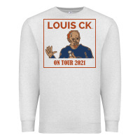 Oatmeal Heather LOUIS C.K. Premium Sweatshirt - artisFamous