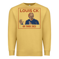 Antique Gold LOUIS C.K. Premium Sweatshirt - artisFamous