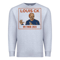 Heather Grey LOUIS C.K. Premium Sweatshirt - artisFamous