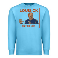 Ocean Blue LOUIS C.K. Premium Sweatshirt - artisFamous