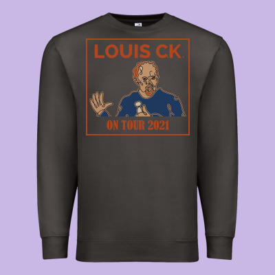 Louis C.k. Premium Sweatshirt Designed By Artisfamous