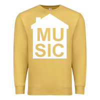 Antique Gold house music Premium Sweatshirt - artisFamous