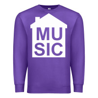 Purple house music Premium Sweatshirt - artisFamous