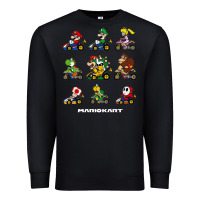 Black mariokart Premium Sweatshirt - artisFamous