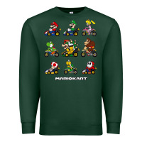 Sports Green mariokart Premium Sweatshirt - artisFamous