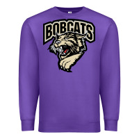 Purple bismarck bobcats Premium Sweatshirt - artisFamous