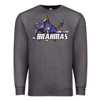 Charcoal Heather lone star brahmas Premium Sweatshirt - artisFamous
