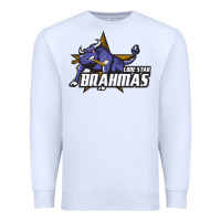 White lone star brahmas Premium Sweatshirt - artisFamous
