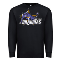Black lone star brahmas Premium Sweatshirt - artisFamous