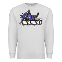 Dove Grey lone star brahmas Premium Sweatshirt - artisFamous