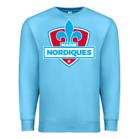 Ocean Blue maine nordiques Premium Sweatshirt - artisFamous