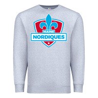 Heather Grey maine nordiques Premium Sweatshirt - artisFamous