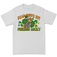 Dead Inside But Feeling Lucky St. Patrick's Day Premium Tee | Teevron