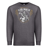 Charcoal Heather kid rock Premium Sweatshirt - artisFamous