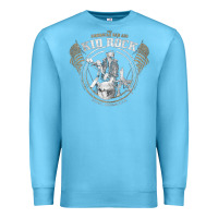 Ocean Blue kid rock Premium Sweatshirt - artisFamous