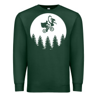 Sports Green xenomorph phone home funny Premium Sweatshirt - artisFamous