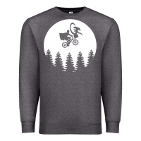 Charcoal Heather xenomorph phone home funny Premium Sweatshirt - artisFamous