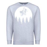 Heather Grey xenomorph phone home funny Premium Sweatshirt - artisFamous