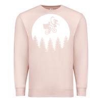 Pale Pink xenomorph phone home funny Premium Sweatshirt - artisFamous