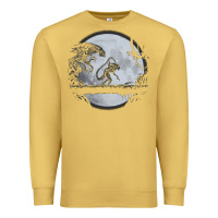 Antique Gold alien mata Premium Sweatshirt - artisFamous