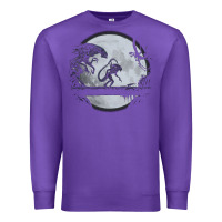 Purple alien mata Premium Sweatshirt - artisFamous