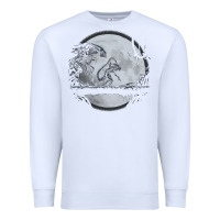 White alien mata Premium Sweatshirt - artisFamous