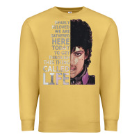 Antique Gold dearly beloved we are gathered here Premium Sweatshirt - artisFamous