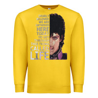 Lemon dearly beloved we are gathered here Premium Sweatshirt - artisFamous