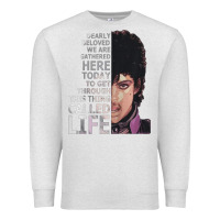 Oatmeal Heather dearly beloved we are gathered here Premium Sweatshirt - artisFamous