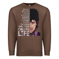 Chestnut dearly beloved we are gathered here Premium Sweatshirt - artisFamous