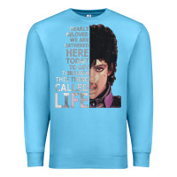Ocean Blue dearly beloved we are gathered here Premium Sweatshirt - artisFamous