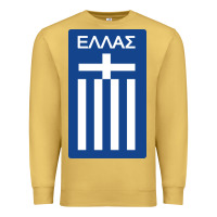 Antique Gold greece national football Premium Sweatshirt - artisFamous