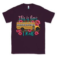Plum this is how i roll school bus Classic Tee - Artiststas