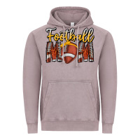 Vintage Zinc Football Mom Vintage Hoodie - CowhideDigitalArt