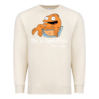 Sandshell be a goldfish ted losso Premium Sweatshirt - artisFamous