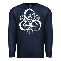 Navy coheed and cambria Premium Sweatshirt - artisFamous