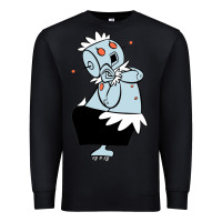 Black The Jetsons funny robot cartoon Premium Sweatshirt - artisFamous