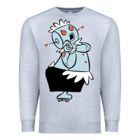 Heather Grey The Jetsons funny robot cartoon Premium Sweatshirt - artisFamous