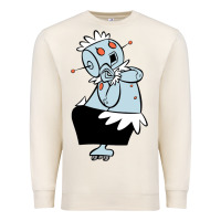 Sandshell The Jetsons funny robot cartoon Premium Sweatshirt - artisFamous