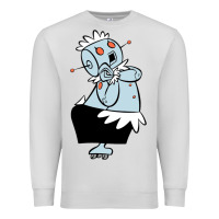 Dove Grey The Jetsons funny robot cartoon Premium Sweatshirt - artisFamous