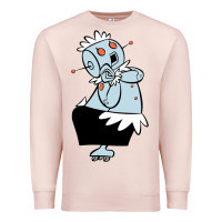 Pale Pink The Jetsons funny robot cartoon Premium Sweatshirt - artisFamous