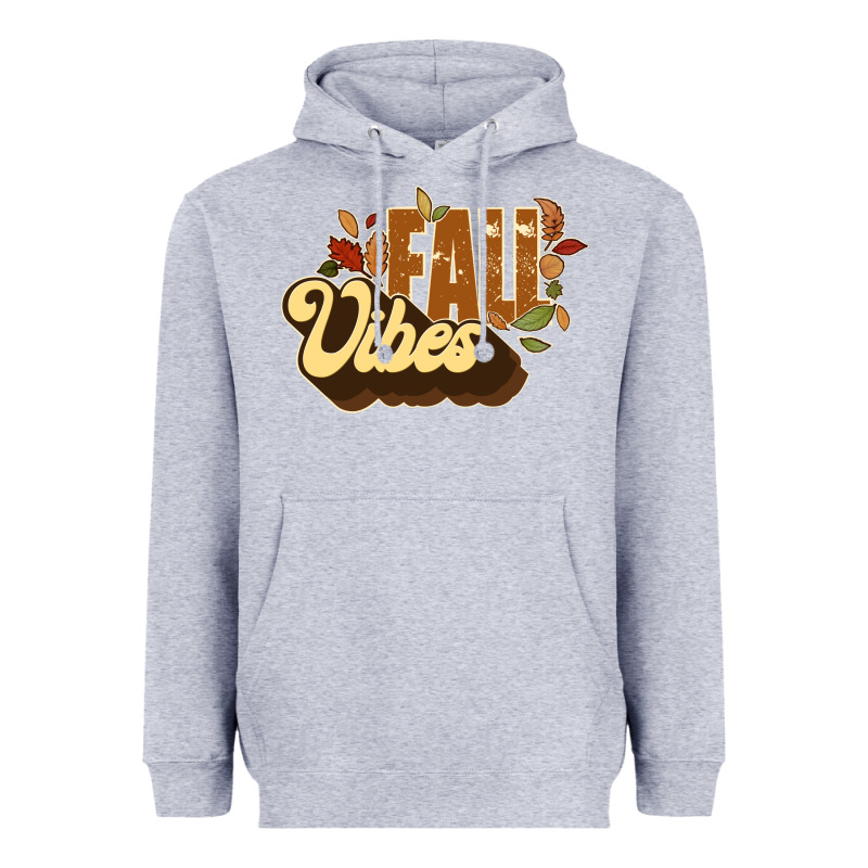 Fall Vibes Heavyweight Hoodie by JahusDesignShop | Teevron